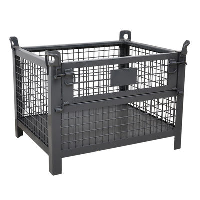 جودة  Workshop 1.5T Capacity 1200mm Height Collapsible Metal Cage مصنع