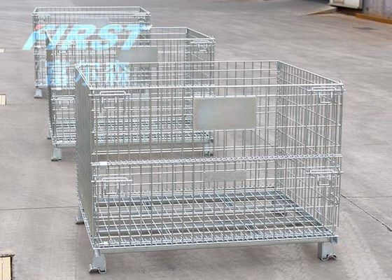 مستودع 800KGS سعة مزدوجة شبكة أسلاك البليت