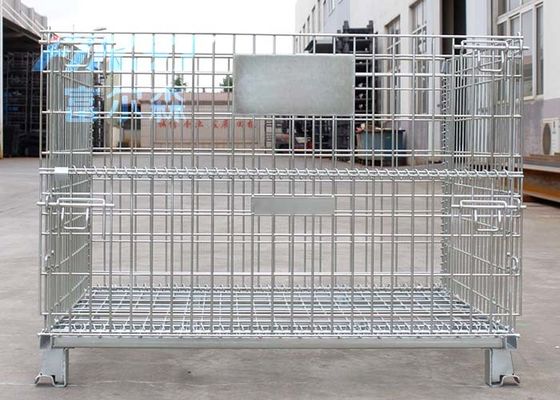 النقل 5/1 Stackability RAL المجلفن صندوق شبكة سلكية البليت